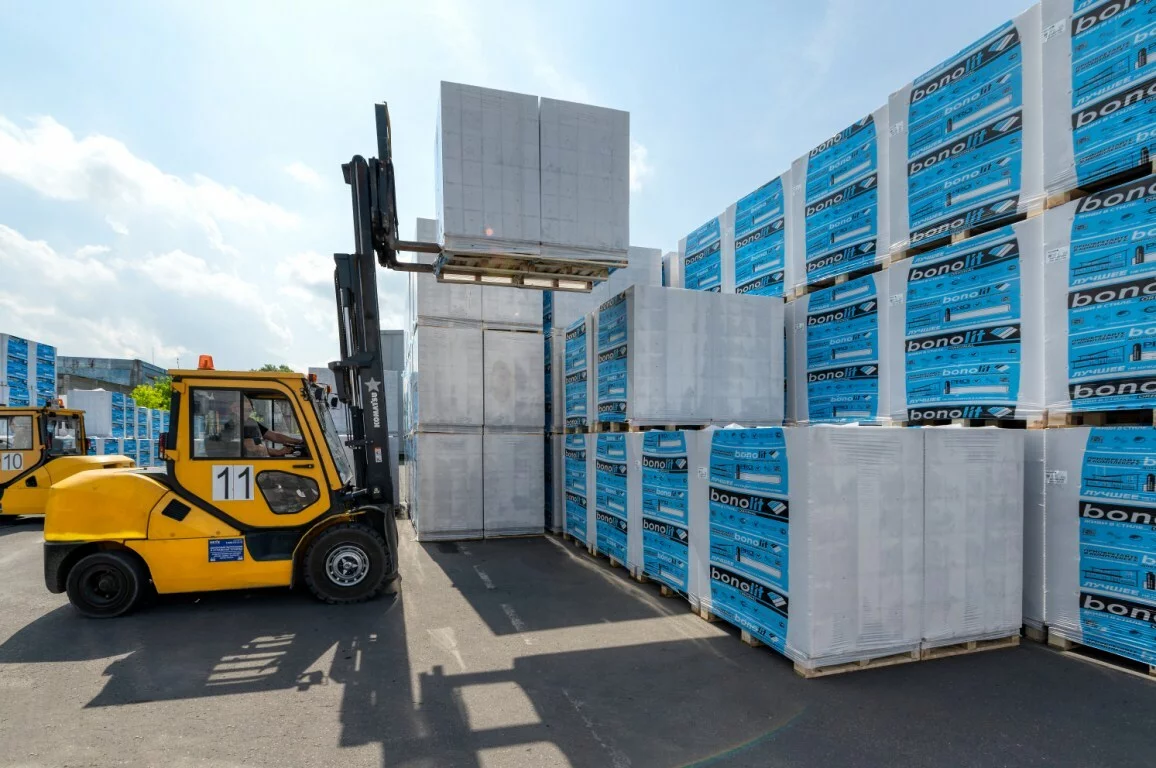 Газобетон Bonolit D500 600х250х200 мм фото 3