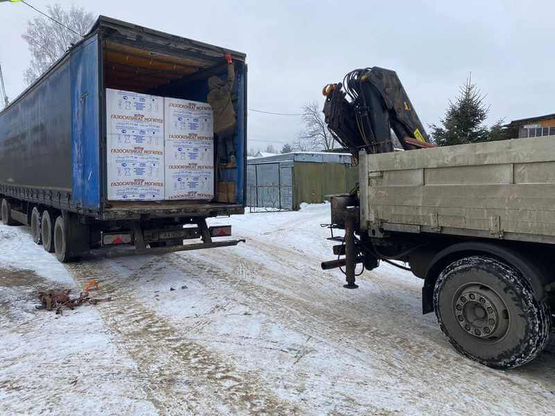 Газобетон Могилевский Газосиликат D400 600х375х250 мм фото 2