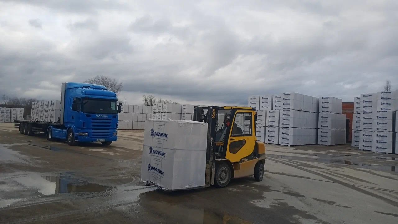 Газобетон Masix D500 625х200х250 мм фото 2